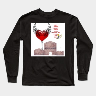 chained heart Long Sleeve T-Shirt